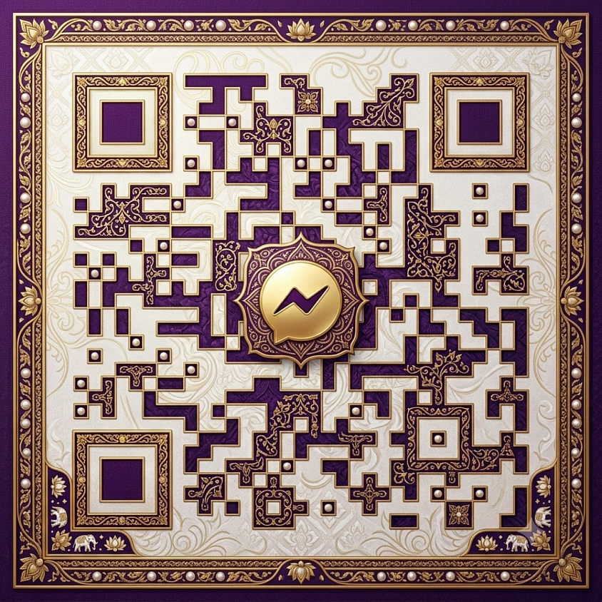 QR code messenger